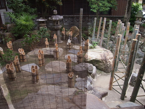 旧笠井邸の庭