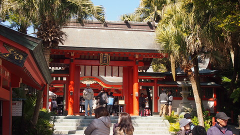 青島神社の楼門