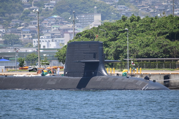 そうりゅう型潜水艦@倉島岸壁 (2)