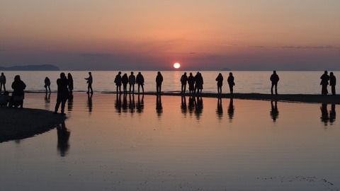 父母ヶ浜の夕景 (6)_