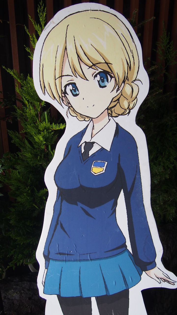 大洗ガルパン等身大パネル巡り【聖グロ＆サンダース編】 : 渚屋Blog