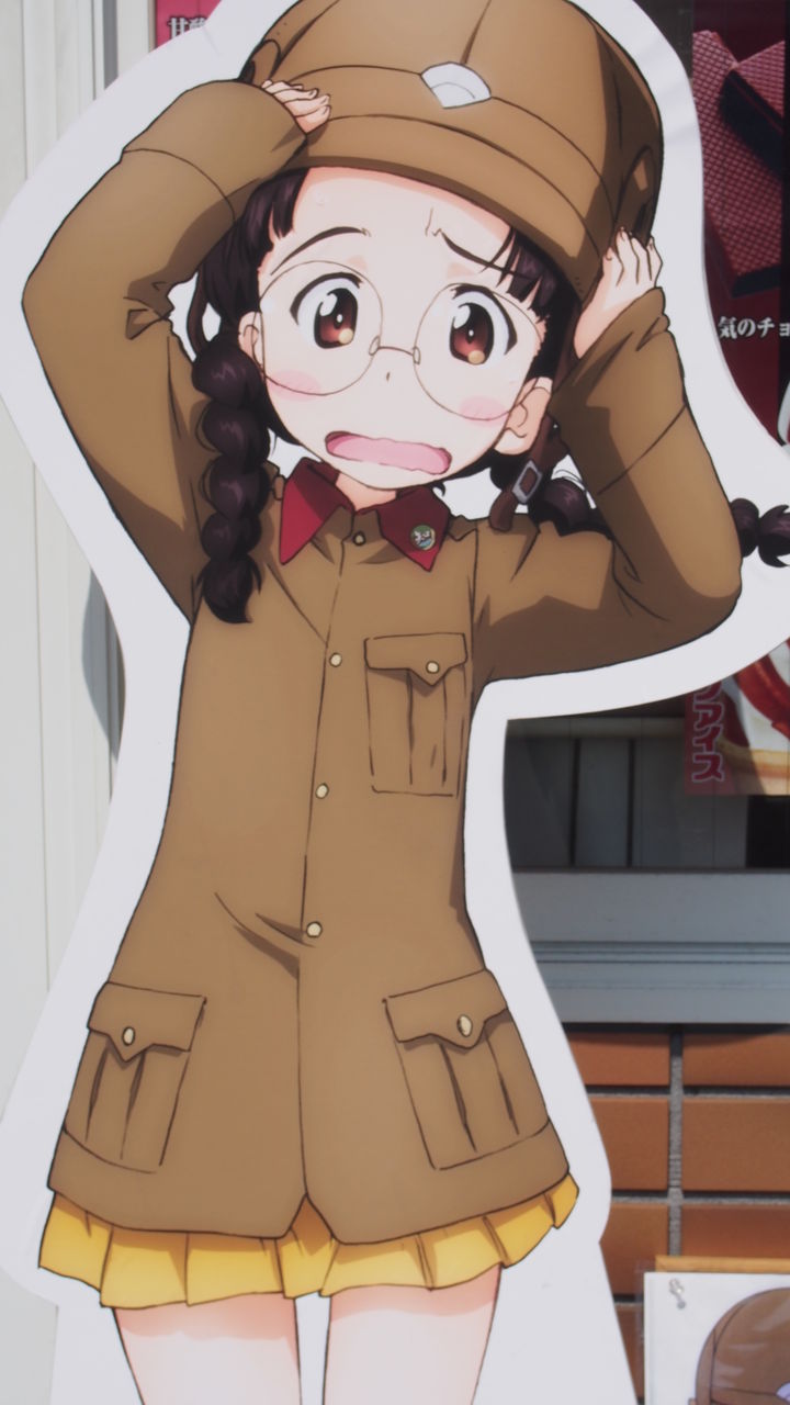 ガルパン のぼり 大洗 アンツィオ など 等身大のぼり【5種】｜ガールズ