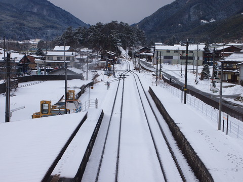 飛騨一ノ宮駅ホーム