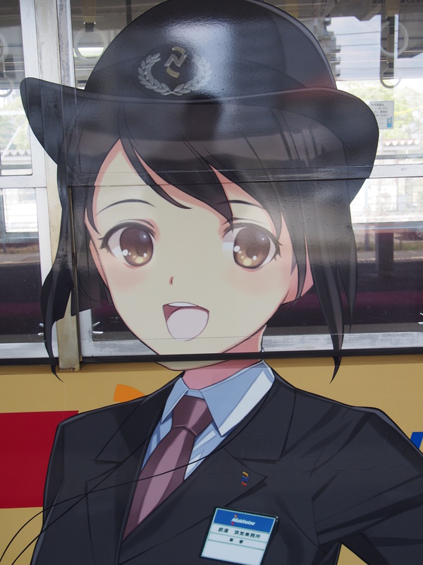 西鉄貝塚線鉄道むすめラッピング (14)