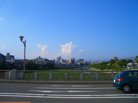 夏の鴨川