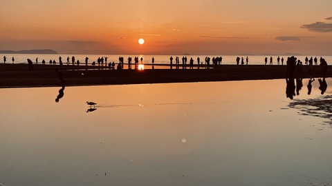 父母ヶ浜の夕景 (10)_