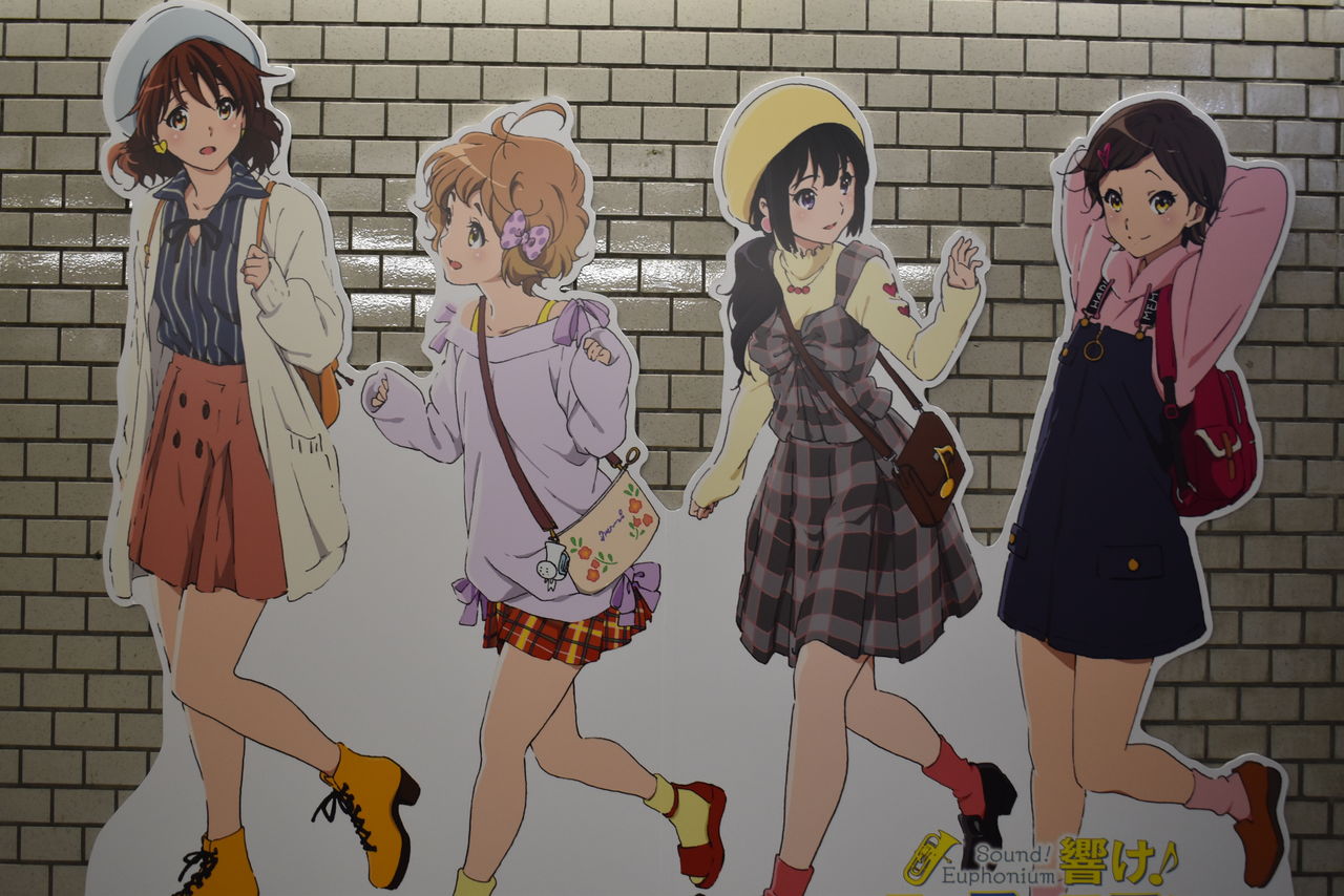 京阪電車×響け！ユーフォニアム2018 高坂麗奈 吊り革 京阪電車×響け