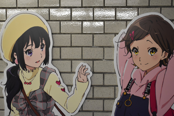 京阪宇治線「響け!ユーフォニアム」HMと等身大パネル (3)
