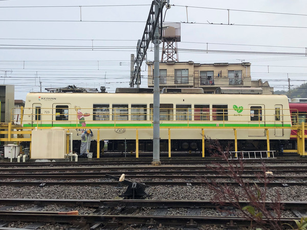 観光列車「ひえい」と叡電であいもんコラボ (24)