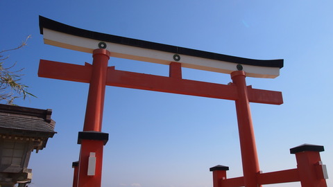 青島神社の鳥居