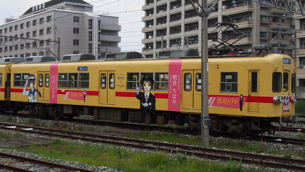 西鉄貝塚線鉄道むすめラッピング (3)