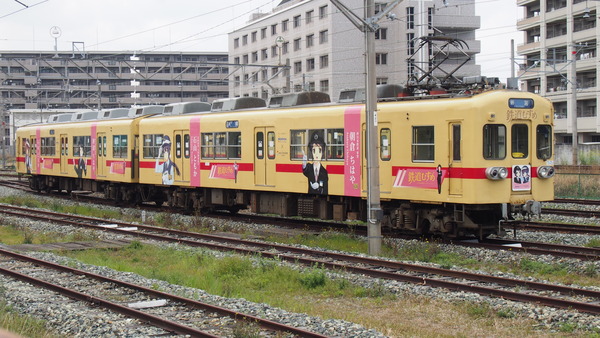 西鉄貝塚線鉄道むすめラッピング (2)