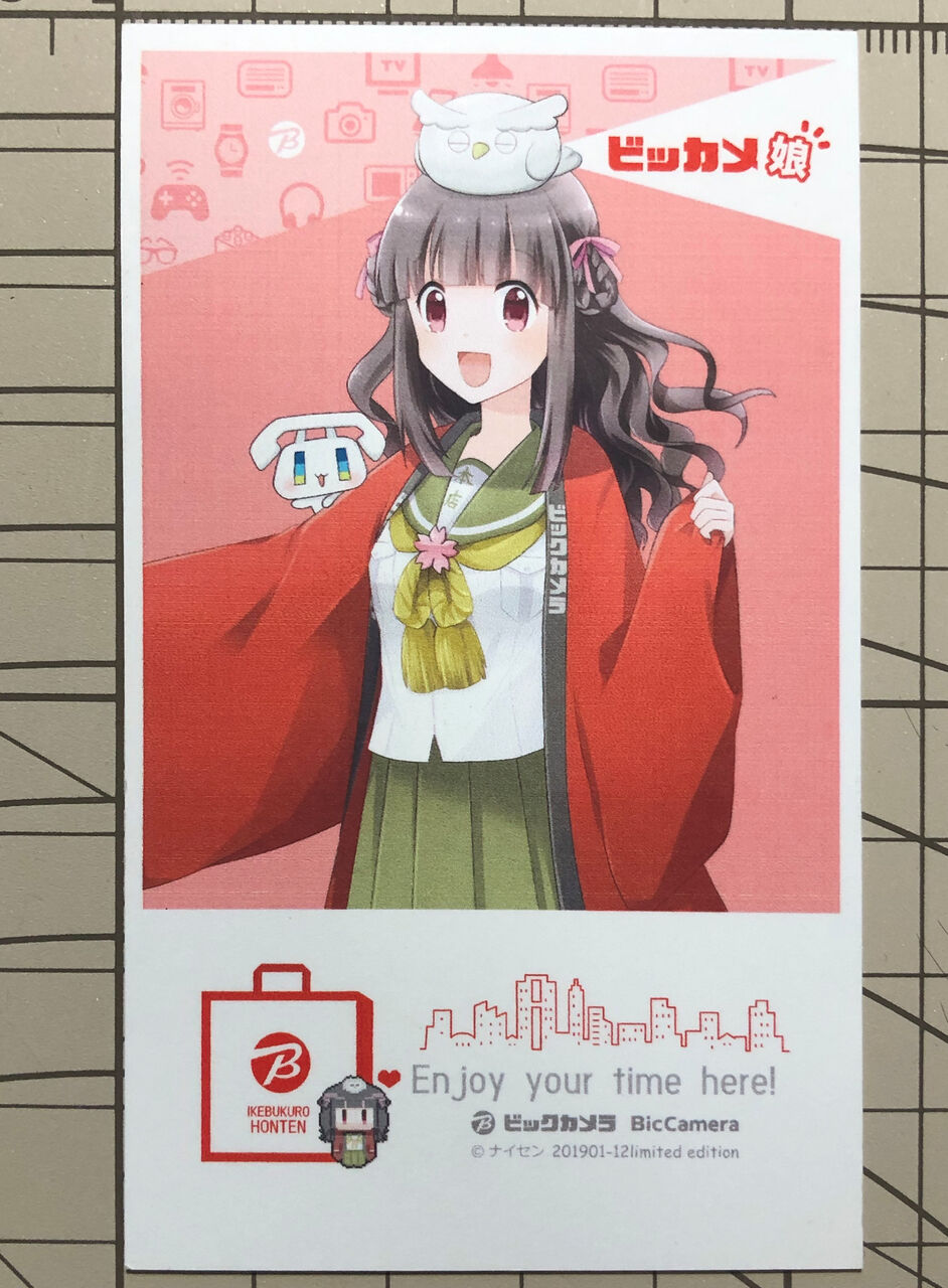 全国ビッカメ娘＜名刺＞これくしょん : 渚屋Blog