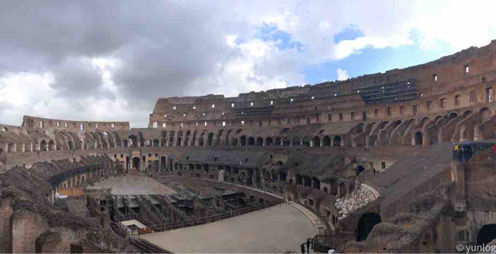 熱狂の 古代ローマへ タイムスリップ イタたび 45 コロッセオ ゆんろぐ