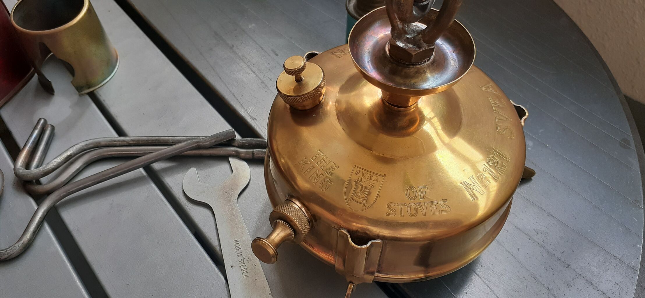 定番入荷 SVEA 121L スベア121L・キャンピングムーンヒーター