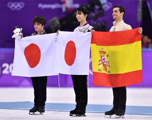 羽生結弦くん一度手にした国旗を元に戻し ゆらたまのblog