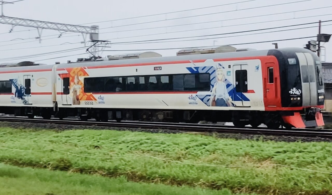 ウマ娘ラッピング電車】ウマ娘ラッピング#鉄道 #電車 #ウマ娘 #ウマ娘
