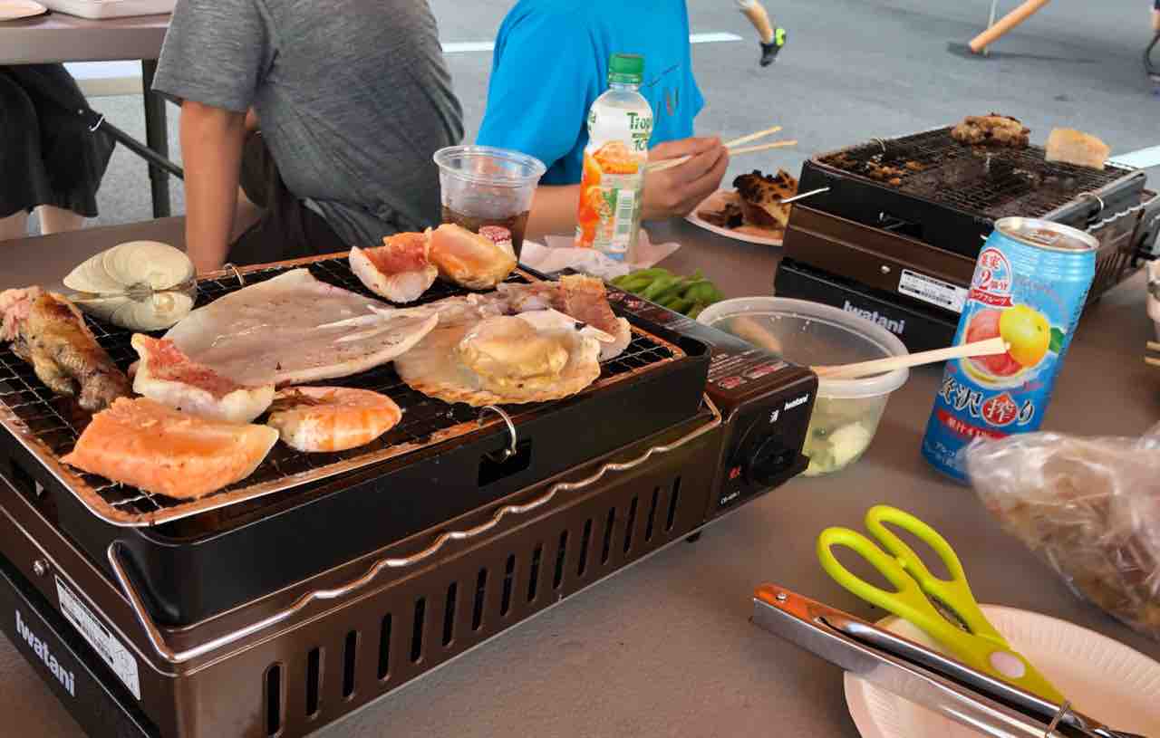 豊洲市場にいってきました３ 豊洲市場de海鮮手ぶらbbq Wild Magic Seafood Park キャナリーゼゆり子の豊洲 日記 リターンズ
