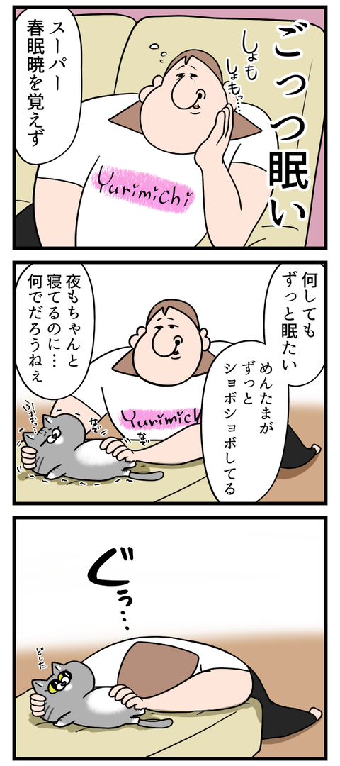 毎日眠たい時期がやってきたぜ！！！