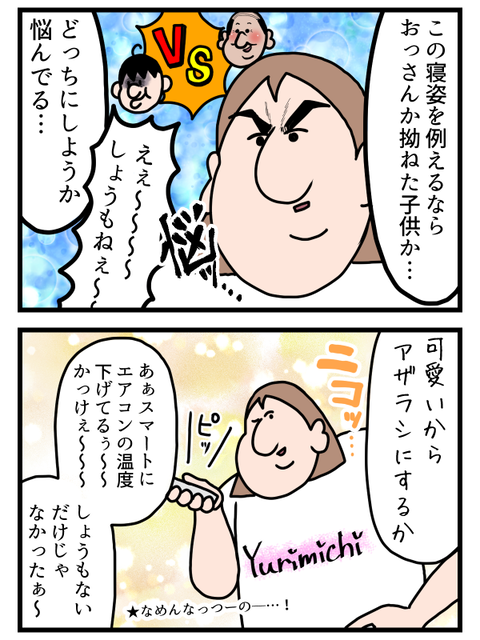 狸と呼ばれた猫ちゃん、アザラシにもなれた2