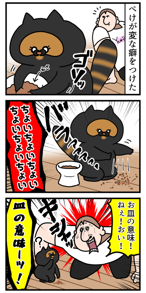 人間を翻弄する猫の食事の仕方