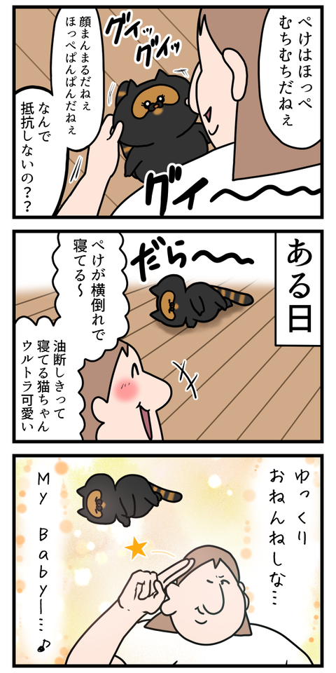 癖が強すぎる猫ちゃんの寝ぐせ