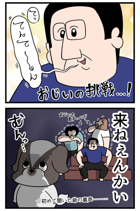 ８０代お爺、もしかしたら初の試み2