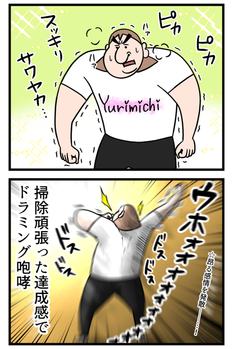 スイッチ入ってしこたま掃除した己を褒めてあげよう2