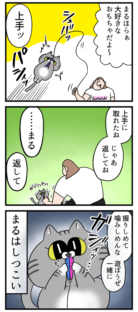 猫にもねちっこいやつはいる