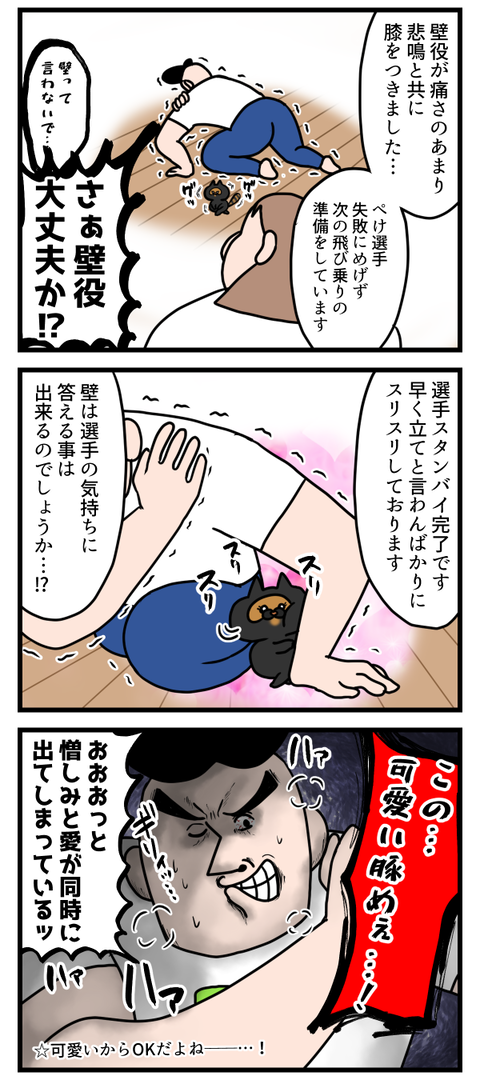 つい猫に対してお口が悪くなった旦那2