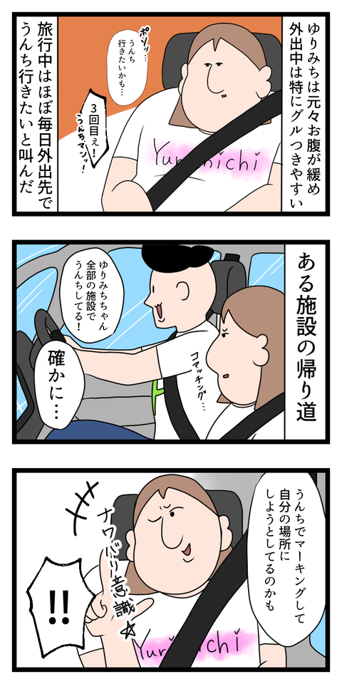 ゆりみち能力者だったみたい