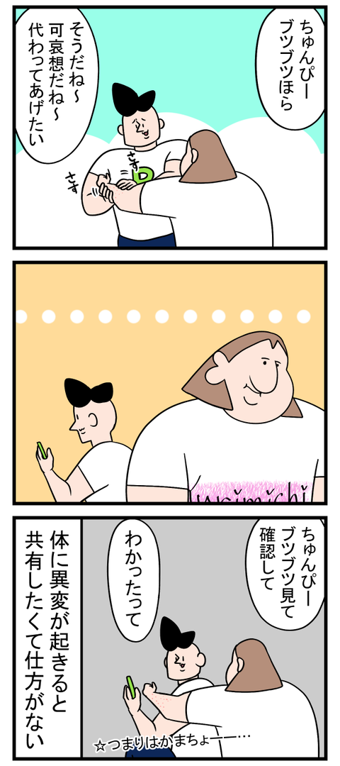 体に異変が起きた時知ってほしいが勝っちゃって2