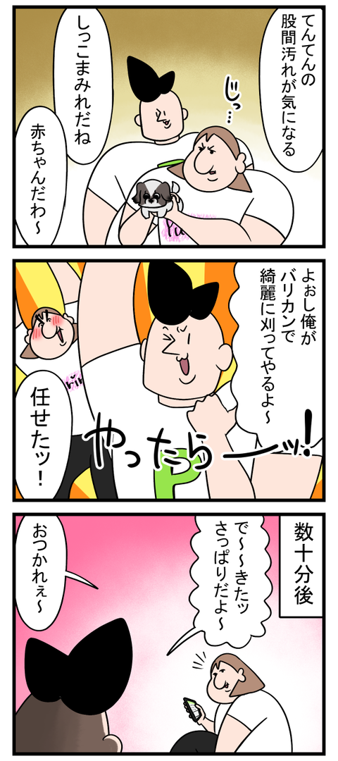 人間も動物も毛って大事なんだなって