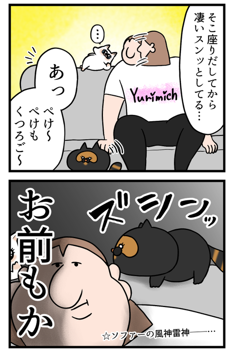 くつろぎたいのか修行してるのか2