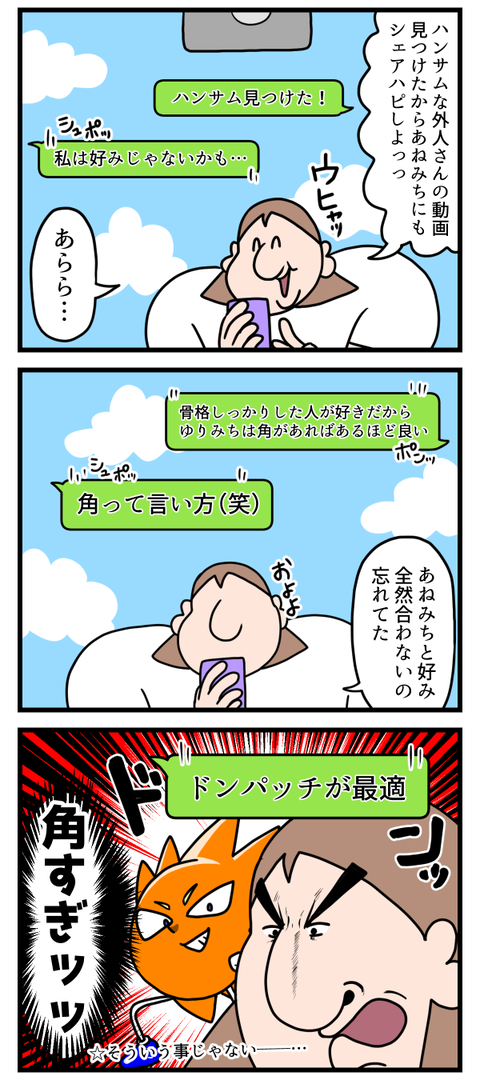 姉がゆりみちの好みにピッタリな人物教えてくれたけど