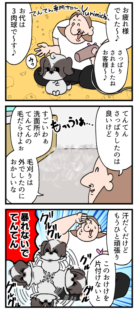 家でトリミングしちゃうと