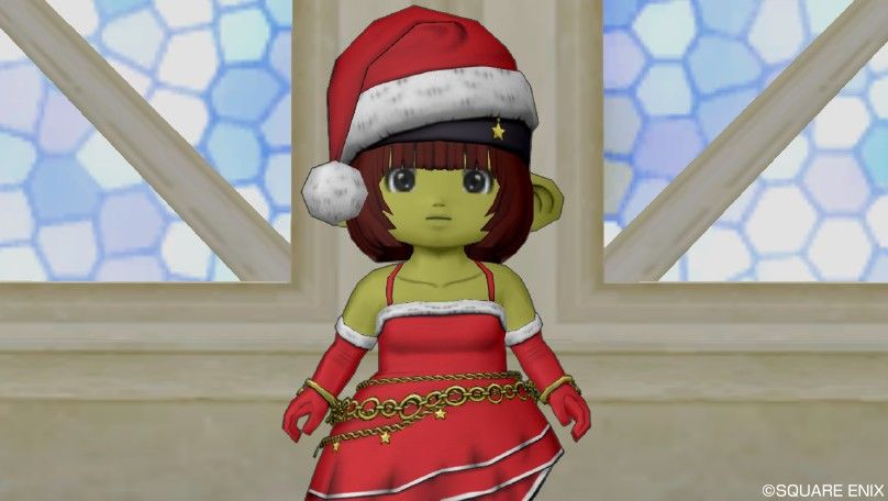 2014クリスマスイベント後編 聖天のドレス装備 ドワ子 ドワーフ ユリンギのドラクエ10日記 2014クリスマスイベント後編 聖天のドレス装備 ドワ子 ドワーフ ユリンギのドラクエ10日記