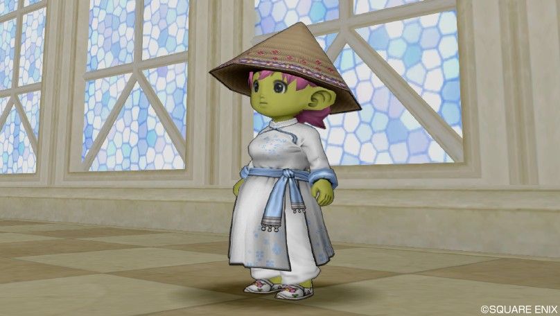 ピュアスノー色の アオザイ ドワーフ ユリンギのドラクエ10日記 ピュアスノー色の アオザイ ドワーフ ユリンギのドラクエ10日記