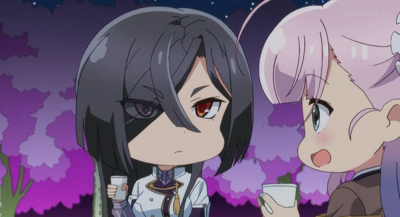 がるおんちゃんねる 【みにとじ（刀使ノ巫女）】第3話感想：紫様と親衛隊のお花見回！