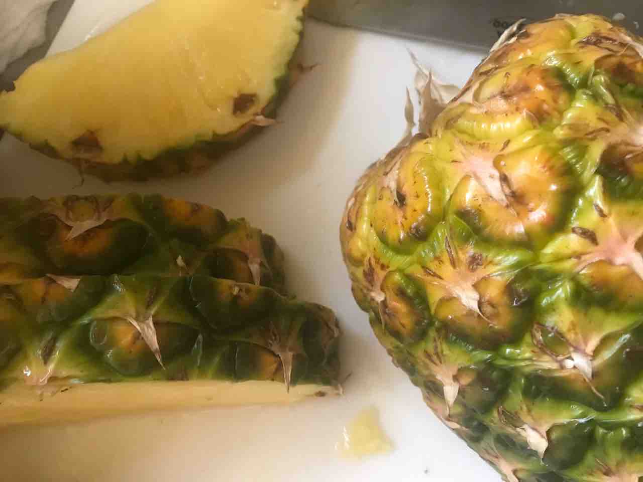 ぶー助くん毛球症うっ滞闘病生活 ぶー助くんはパイナップルジュースはお好き お嫌い うさちゃんのほわほわもこもこスパイシーな日常