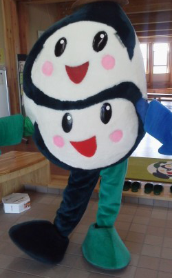 ゆるキャラ エコちゃんサンちゃん 新潟県三条市
