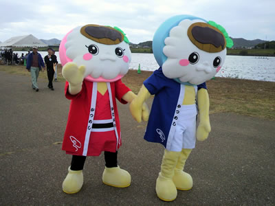 ゆるキャラ かっつん デミーちゃん 兵庫県加古川市