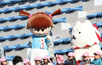 ゆるキャラ 高校女子サッカー選手権を大いに盛り上げた ゆるキャラ の存在 ゆるキャラ 高校女子サッカー選手権を大いに盛り上げた ゆるキャラ の存在