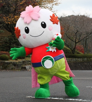 ゆるキャラ おばらっきー 愛知県豊田市小原地区