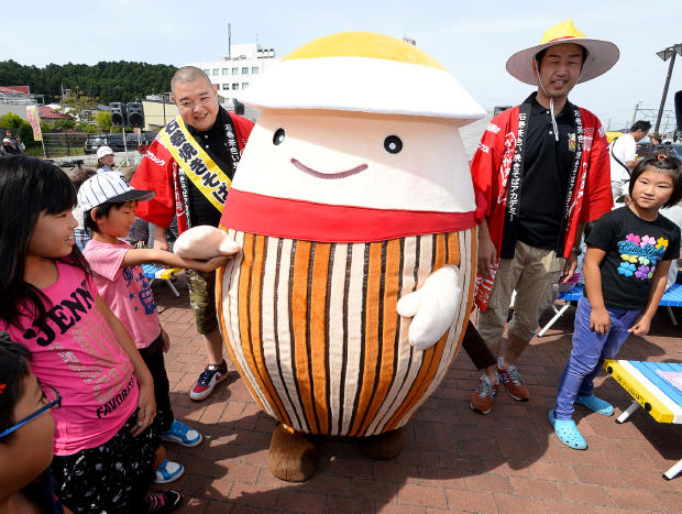 ゆるキャラ ちゃちゃ丸 見参 石巻焼きそばpr ゆるキャラ ちゃちゃ丸 見参 石巻焼きそばpr