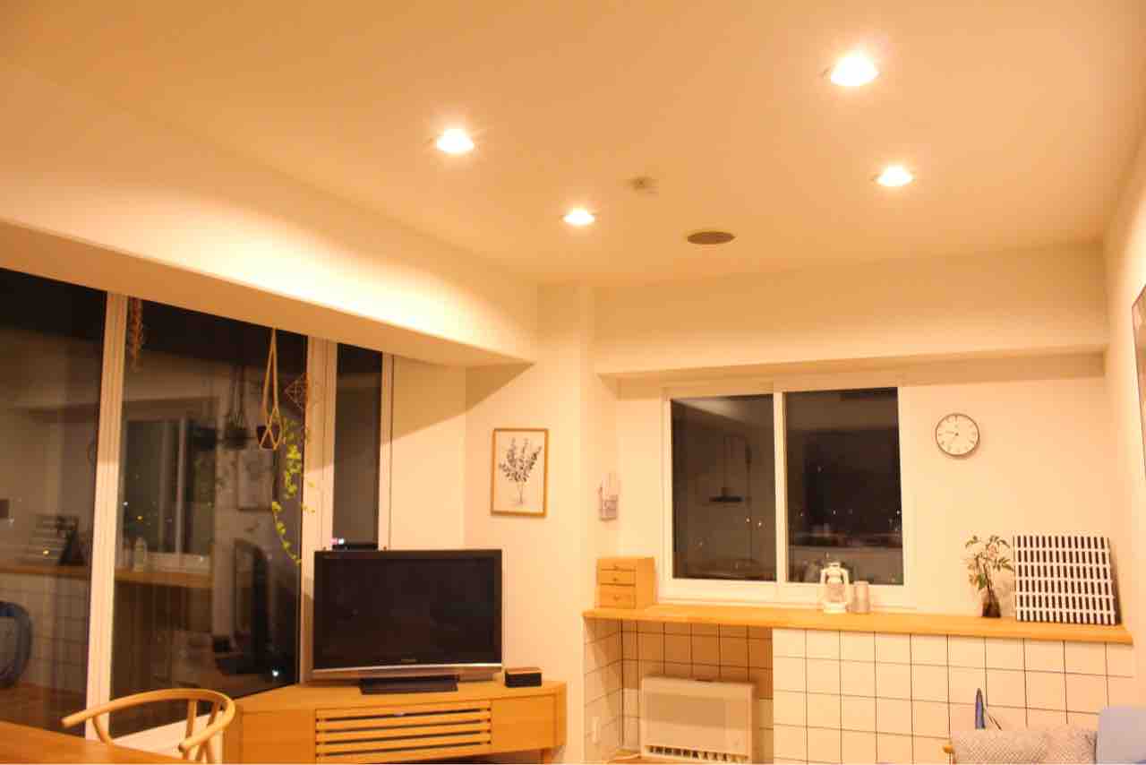 リノベーション やって良かったこと リビングの照明プランについて ゆるく 楽しく ほどほどに