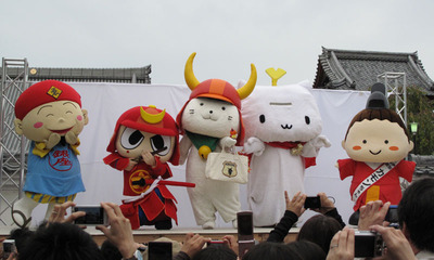彦根_彦根キャラ集合_撮影