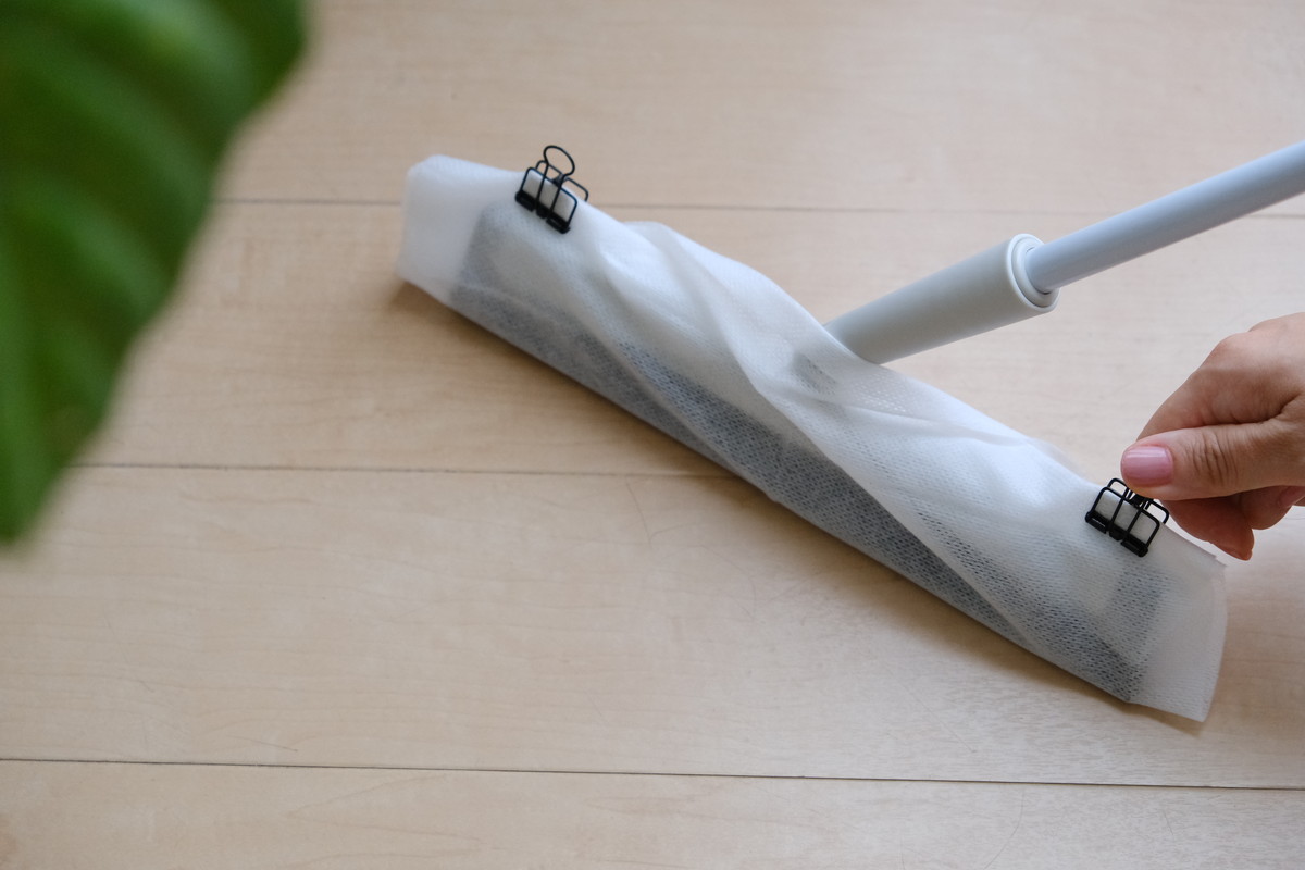 ❾DSCF5862セリア・フロア ラバーほうき