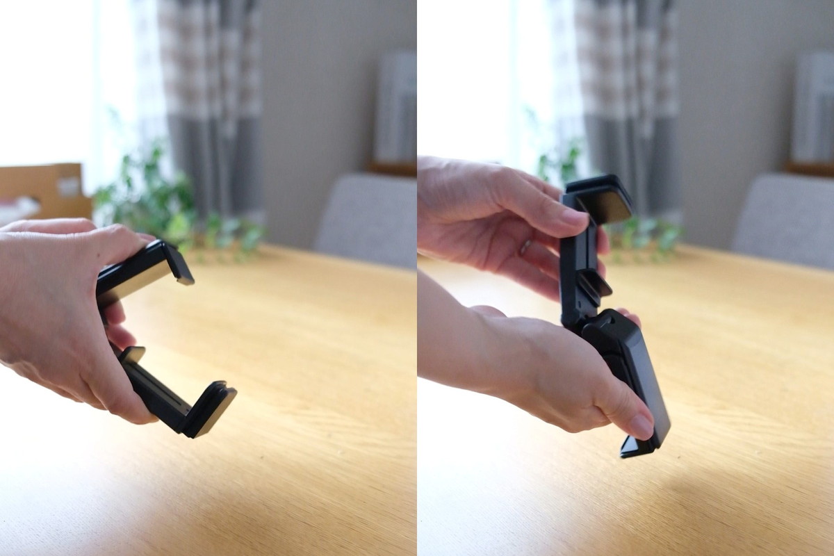 ❸③スリコ・どこでも挟めるトラベルスマホホルダー