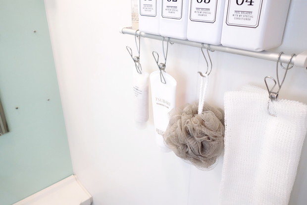 キャンドゥ・泡立ちネットボール・浴室・吊るす収納③